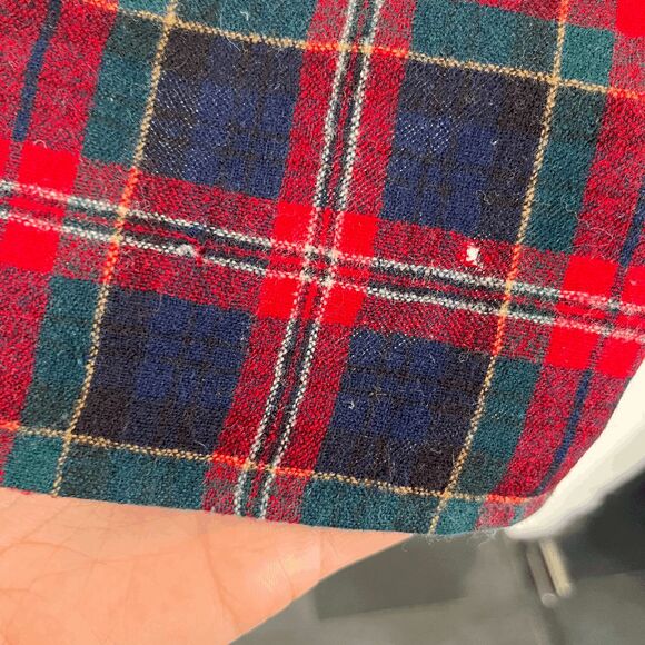 VTG 80s/90s Pendleton 100% Virgin Wool Plaid Shirt XL – Made in USA - Picture 7 of 9